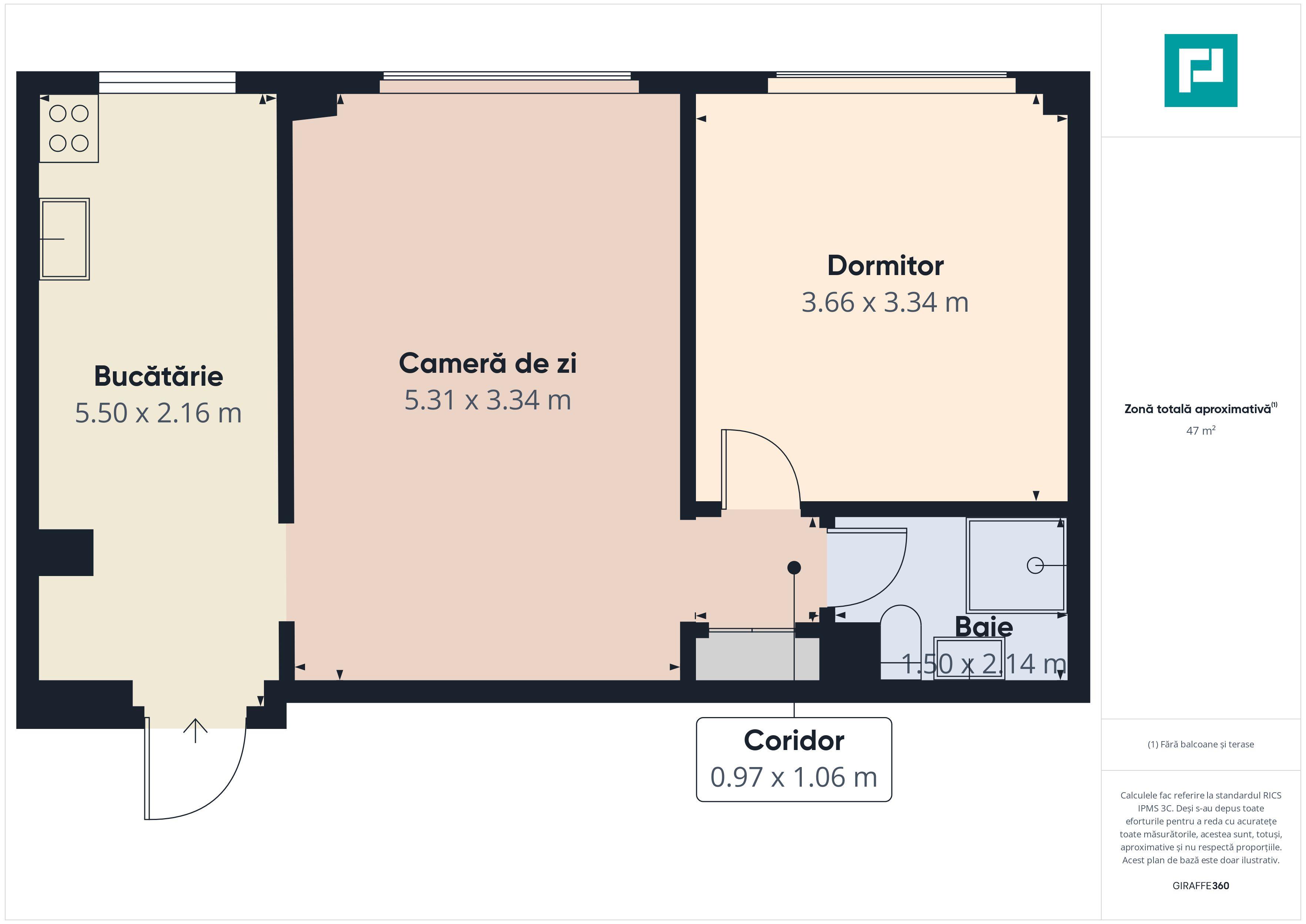 Apartament de închiriat ultracentral Libelula Arad - 12
