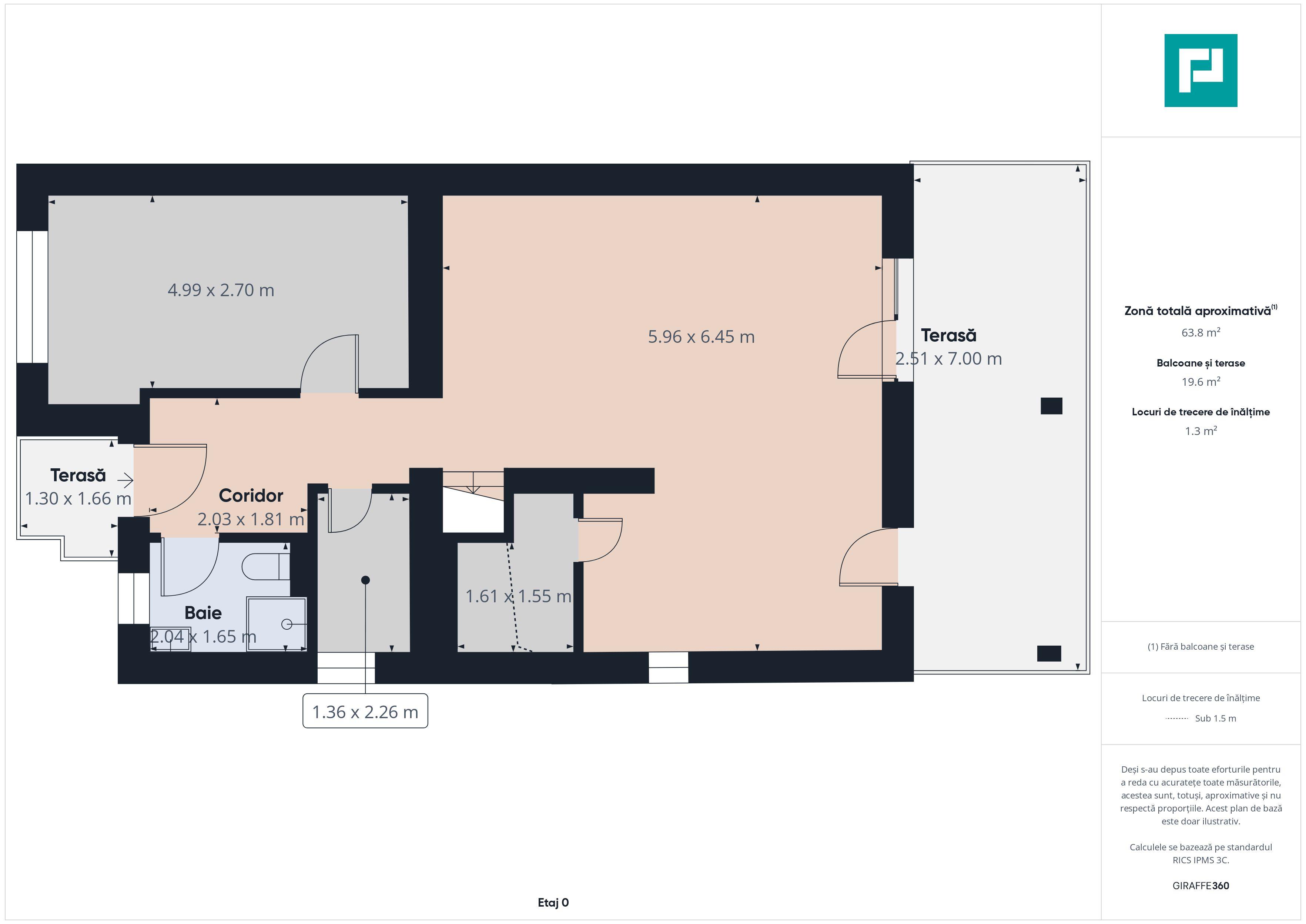 Duplex 5 camere în cartier Europa Mosnița Nouă - 24