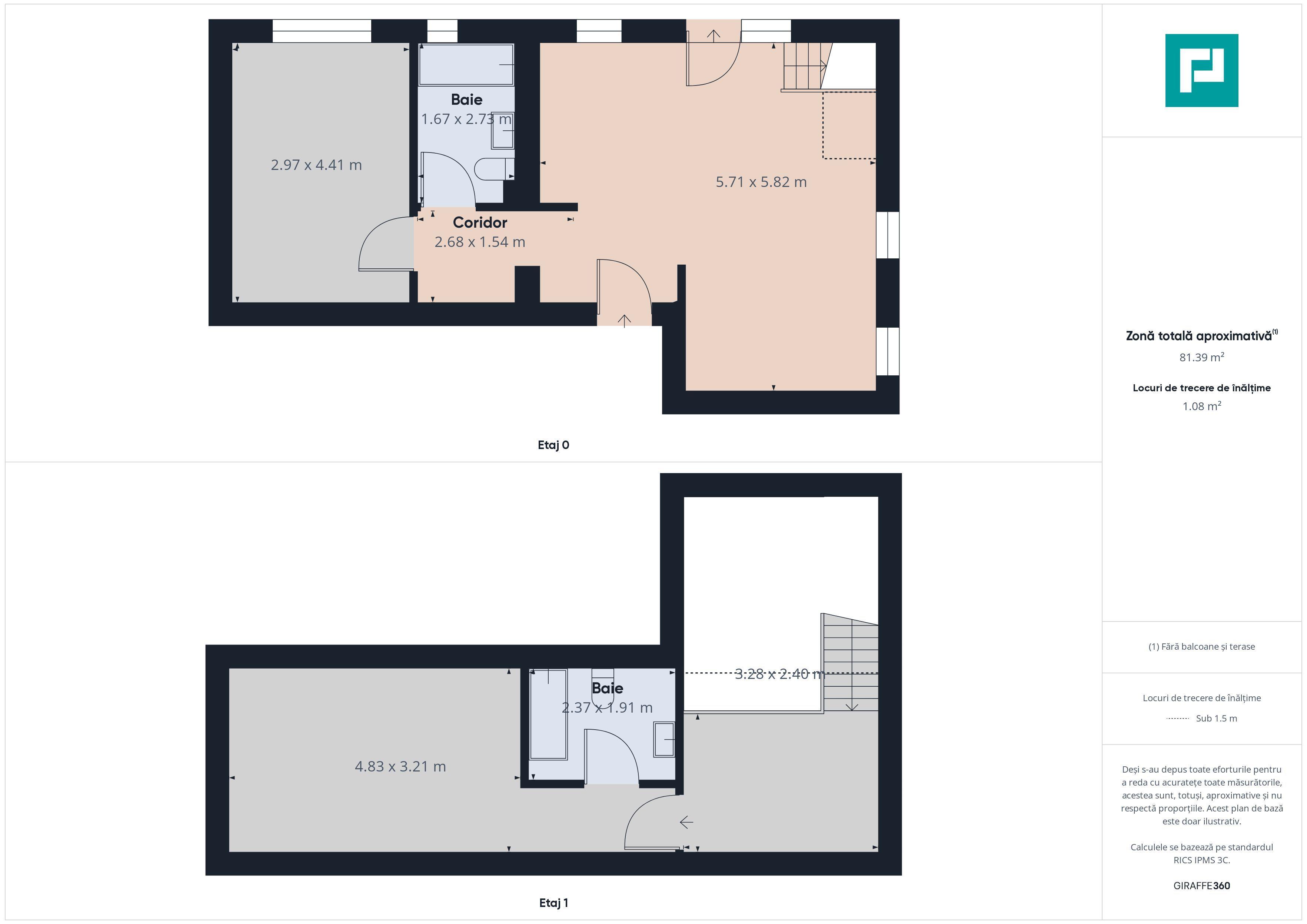 Penthouse 3 camere | ~80 mp | Giroc - zona Lidl - 12