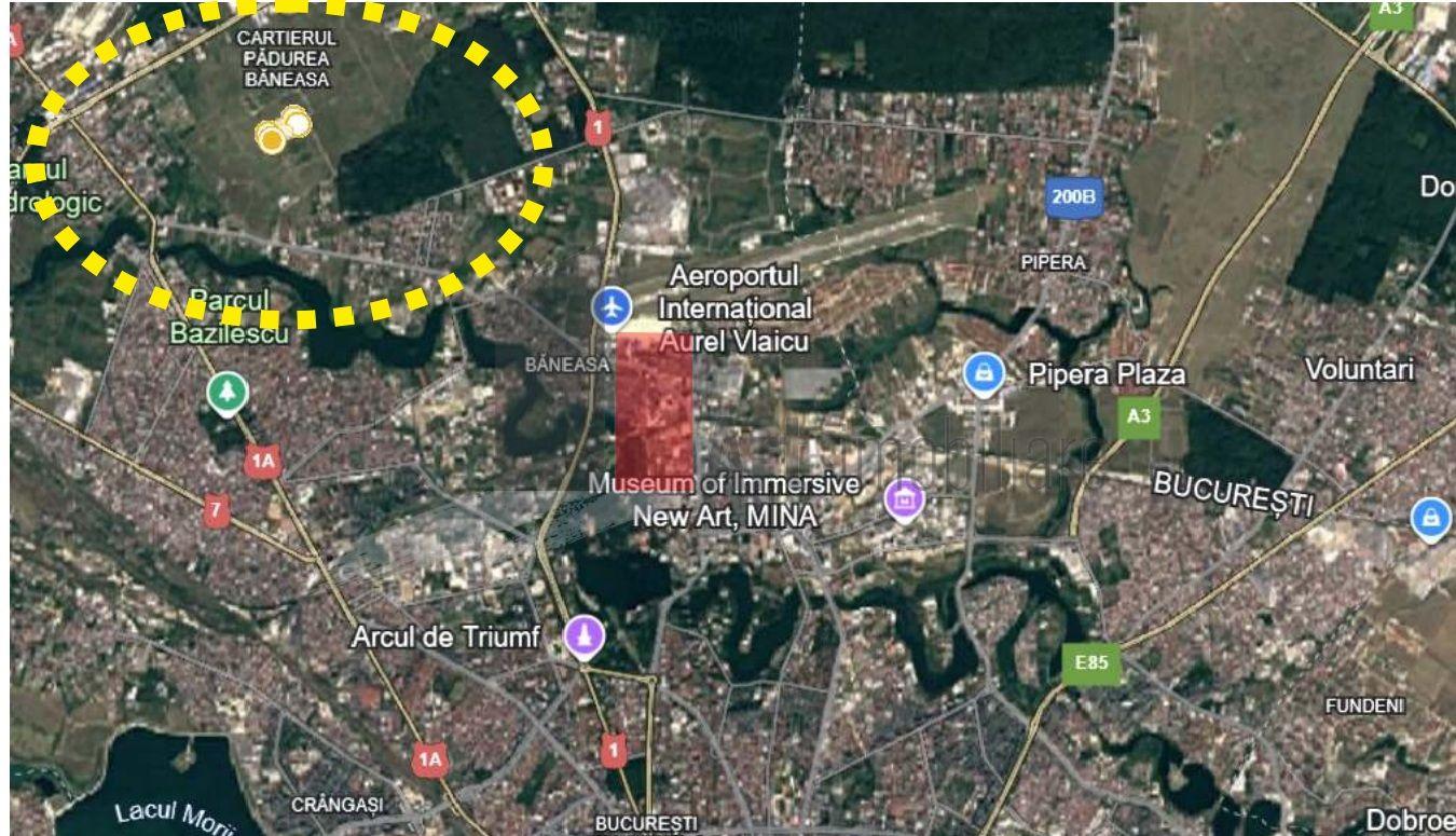 Teren cartier Padurea Baneasa - 3