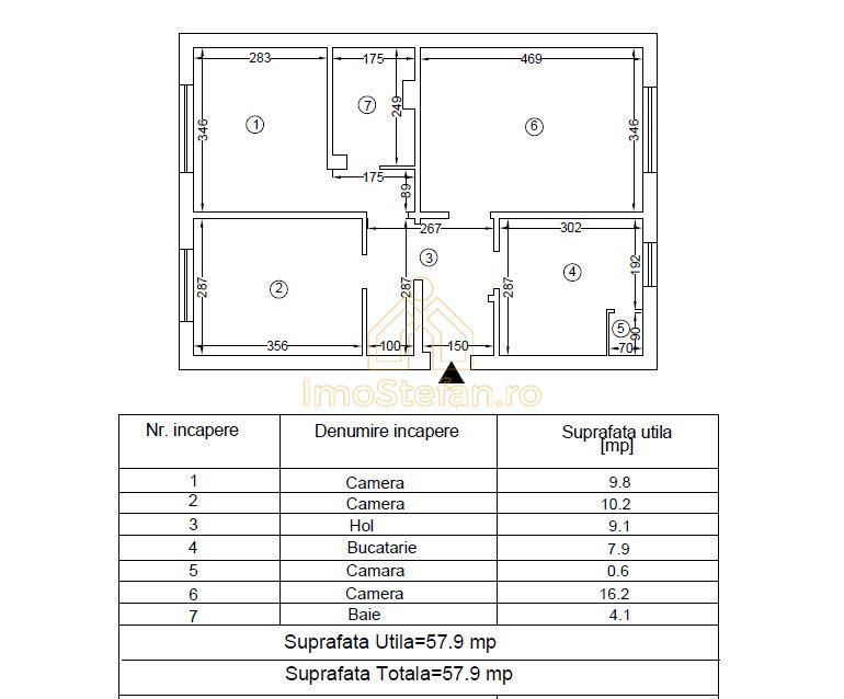 Poarta 6 | Apartament cu 3 camere - parter | O singură achiziție! - 12