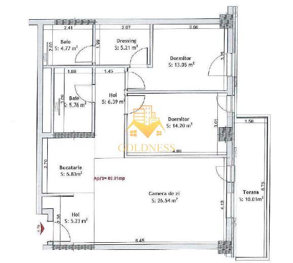 3 camere,Parcare, Zona Frunzisului, Lidl, Cartierul Zorilor, UMV,UTCN - 12