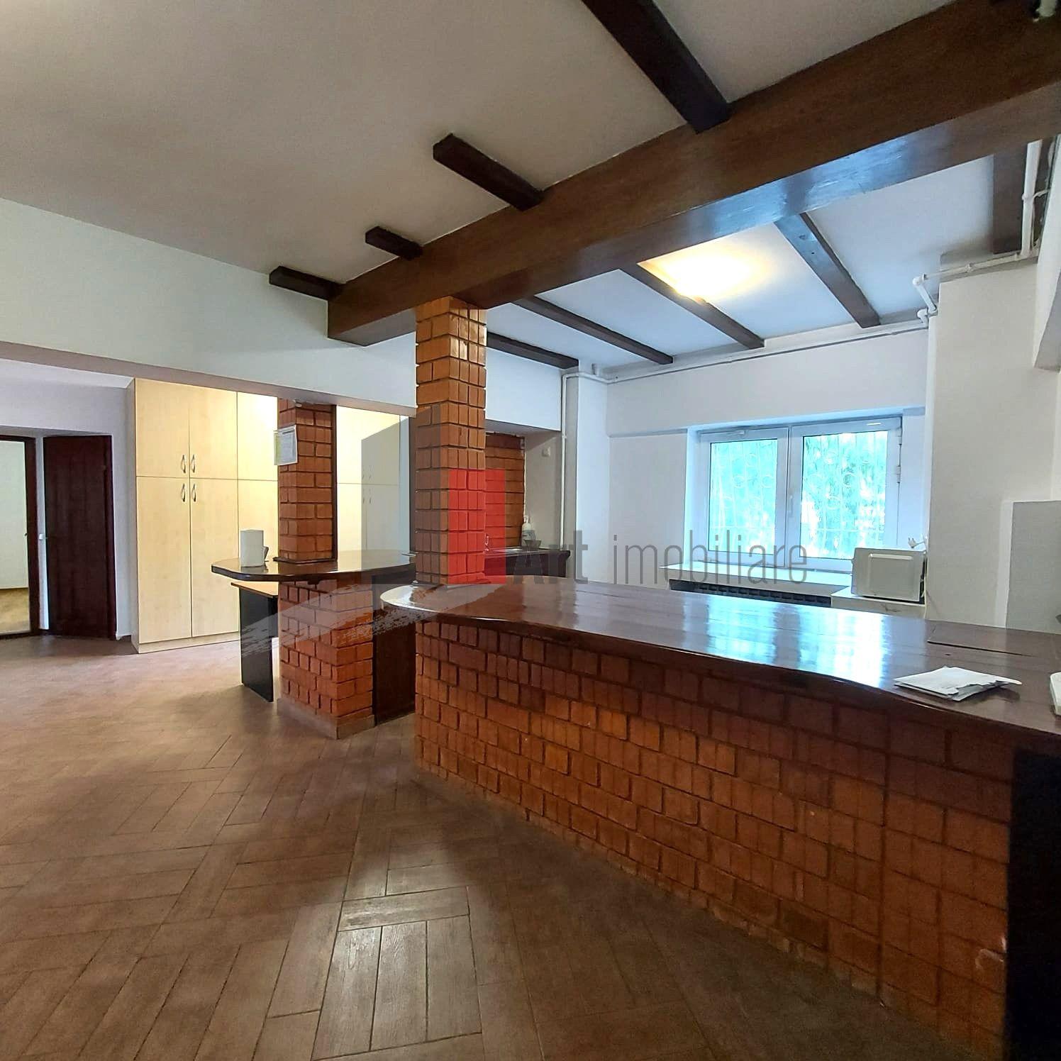 Spațiu birouri ultracentral 100 mp, balcon, mobilat parțial, Nerva Traian - 1