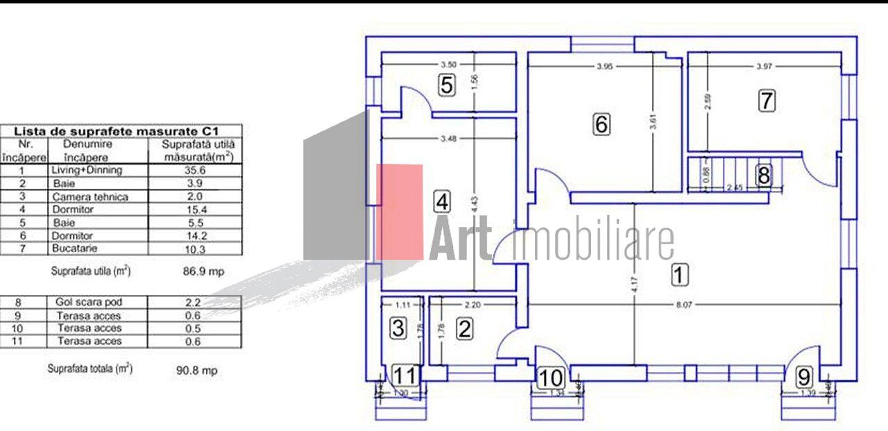 Vand Casa in Domnesti ,str Fortului - 500mp - 5