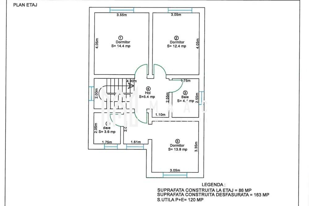 Casă individuală I 5 camere I 120 mpu I Curte 380 mp I Șura Mică - 10